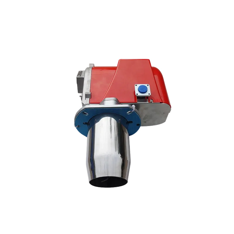 ARNIK E-Gas-250P gas burner with control panel and metal body, suitable for industrial heating applications.