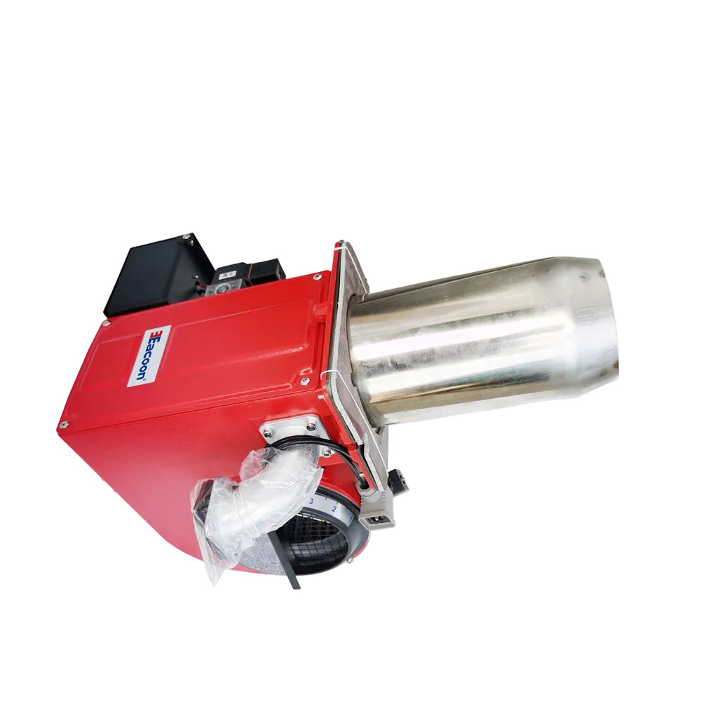 Gas burner E-Gas-305P by Arnik, showcasing the industrial metal components and control knobs for efficient gas heating.