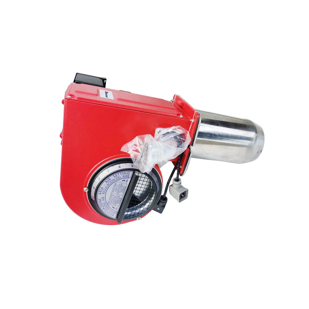 Gas burner E-Gas-175P by ARNIK with multiple nozzles and control knobs, designed for industrial heating applications.