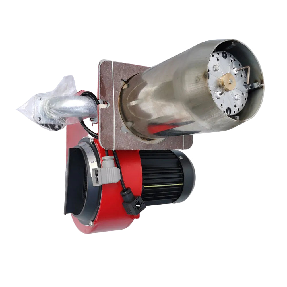 ARNIK E-Gas 175P gas burner with control panel and metal housing for industrial heating applications.